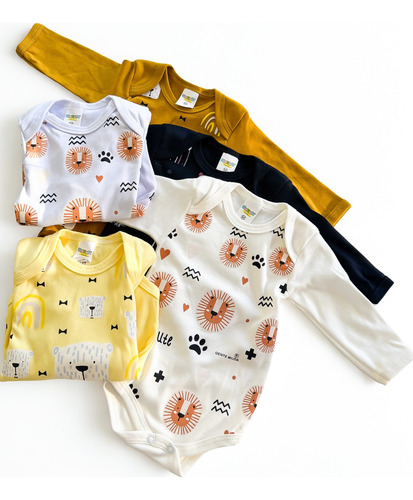 Kit 3 Peças Body Suedine Boho Gente Miúda Variadas P Boho