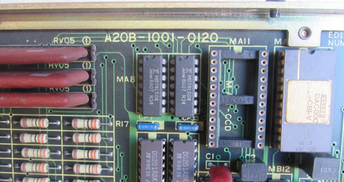 Fanuc Spindle Drive Top Board: A20b-1001-0120 /06b Lot # Gge (Reacondicionado)