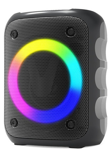 Caixa De Som Bluetooh 10w Potente Led Rgb Portátil Caixinha