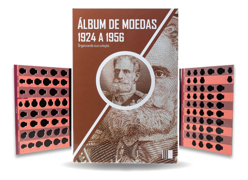 2  Álbuns Moedas Os Ilustres 1924 A 1956 Promoção