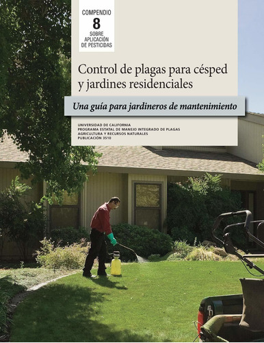 Libro Control De Plagas Para Cesped Y Jardines Residenciales