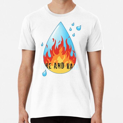 Remera Fuego Y Lluvia Algodon Premium