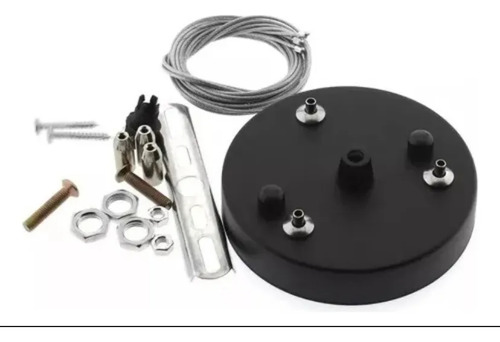 Lámpara Led Colgante Redonda Moderna 60cm 36w Luz Fría