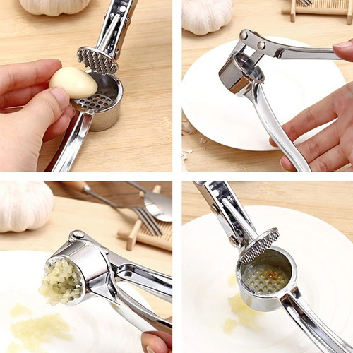 Espremedor De Alho De Cozinha Resistente Em Aço Inox Kehome