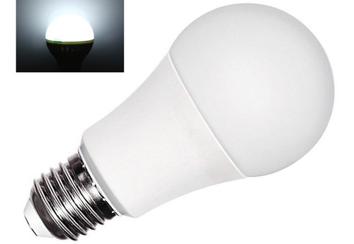 Foco Led 10w Casa Ahorrador Luz Blanca Fria Paquete 100 Piezas Mayoreo Envió Gratis