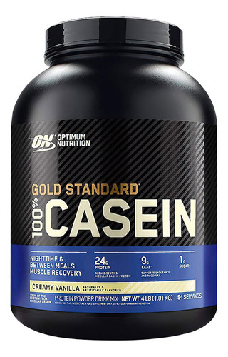Gold Standard 100% Casein 4 Lb + Envío Gratis
