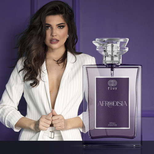 Perfume Afrodisia Feminino Mulher Parfum Fluy Lab8 100 Ml