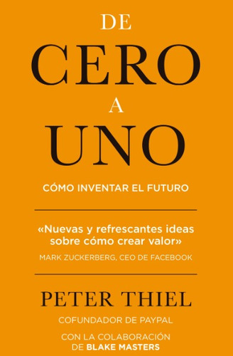 De Cero A Uno - Peter Thiel (digital)