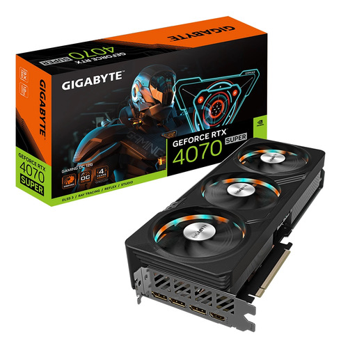 Placa De Video Gigabyte Geforce Rtx 4070 Super Gaming Oc 12g