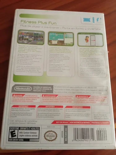 Juego Wii Fitness Nuevo