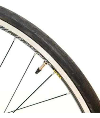 Par De Roda Speed +par De Pneu 700x23 + Par De Câmara 700x23 Cor Preto