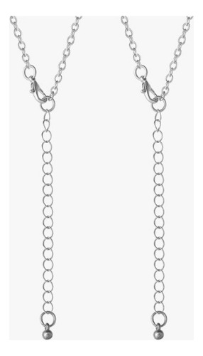 Disney Lilo & Stitch - Juego De Collar De Mejores Amigas Gris