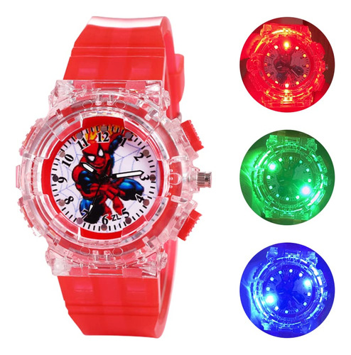 Reloj Para Ninos, Reloj Analogico De Superheroe Para Ninos Y