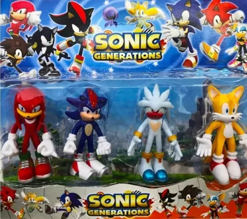 Cartelado Sonic Boom Com 4 Personagem