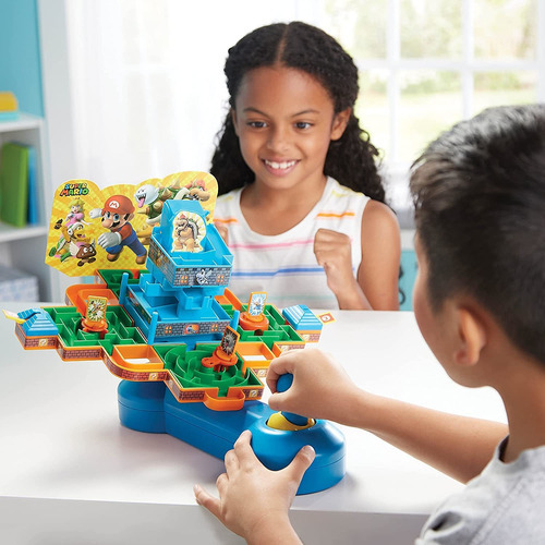 Juego De Mesa Laberintos Super Mario Bros Juguete Didactico
