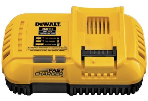 Cargador Rápido 220v Flexvolt 20v/60v Li-ion Dcb118 Dewalt