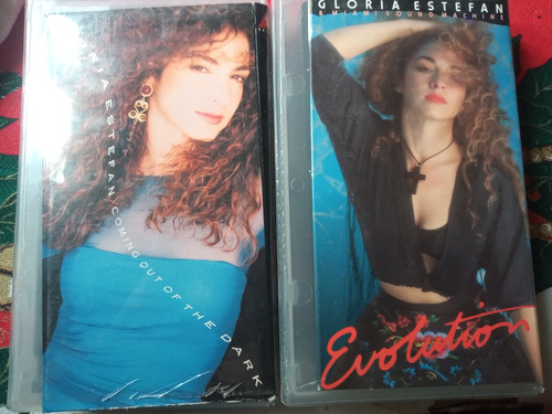 Gloria Estefan 2 Videos Vhs Evolution/ Coming Out Of The Dar