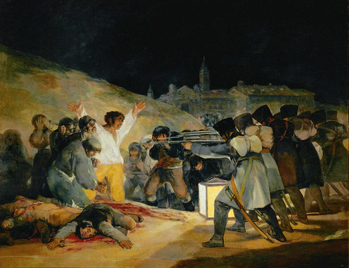 Bastidor De Goya Impreso En Canvas 104x80