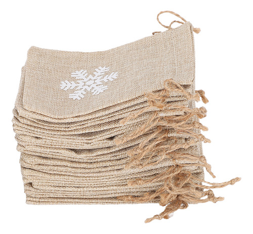 Craft De Bricolaje Bolsas De Regalo Con Cordón De Navidad