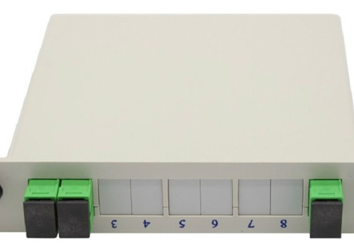 Derivador Splitter 1x2 Fibra Óptica Plc P/ Modulo Rack Lgx