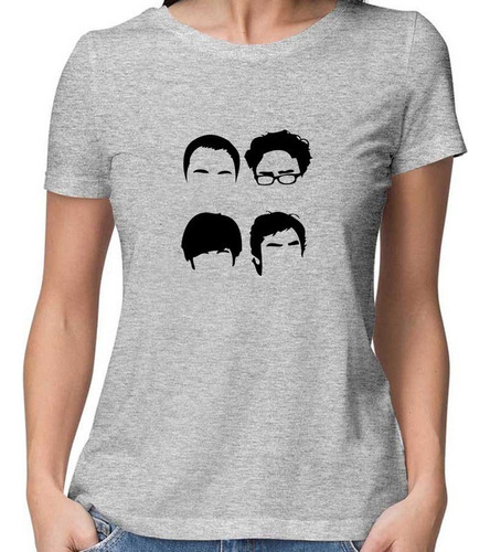 Remera Mujer The Big Bang Theory 100% Algodón Premium