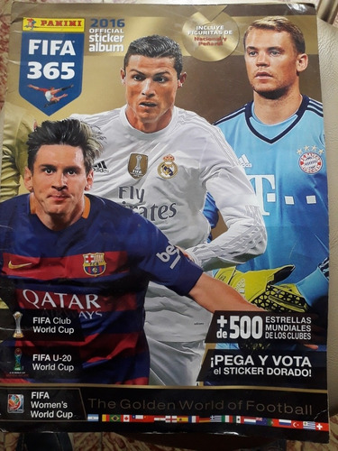 Album Oficial Panini Fifa 365 Sticker Incompleto Sano - Leer