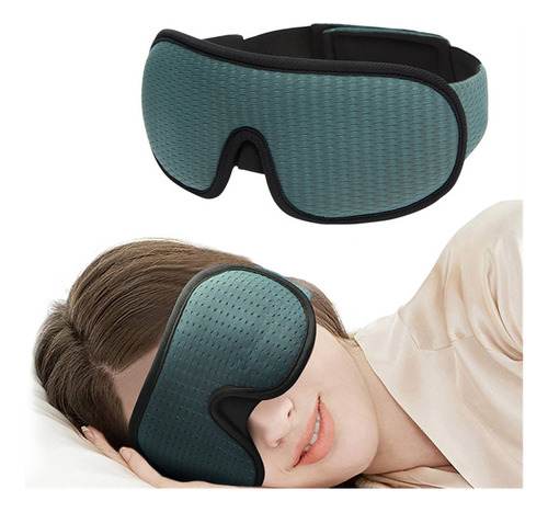Máscara Para Dormir Transpirable 3d Que Bloquea La Luz
