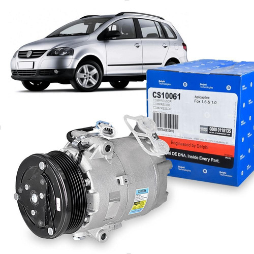 Compressor Ar Spacefox 1.6 2006 2007 2008 2009 2010 Delphi
