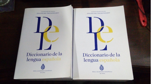 Libro Diccionario De La Lengua Española 2 Tomos