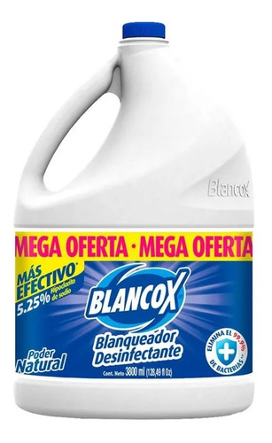 Blanqueador Desinfectante Blancox 5,25% Hipoclorito De Sodio