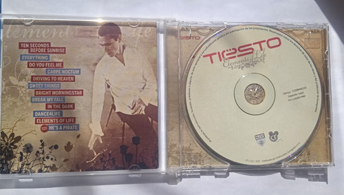 Tiesto Elements Of Life Cd (Usado)