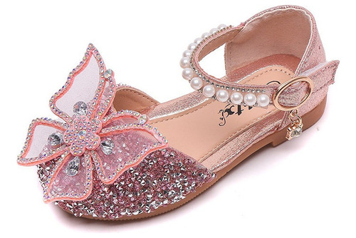 Sandalias Diamantes De Imitación Niña, Zapatos De Princesa