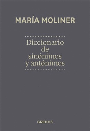 Libro Diccionario De Sinonimos Y Antonimos