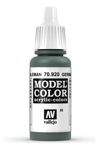 Vallejo Model Color 17ml Pintura Acrílica Color 85 Uniforme Alemán 70.920