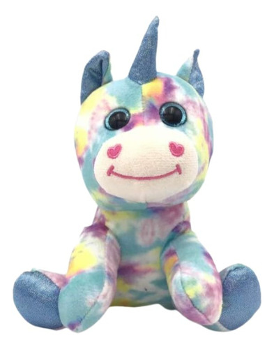 Peluche Unicornio Jaspeado 20cm Phi Phi Toys 2 Colores