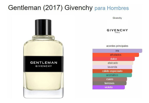 Perfume Givenchy Gentleman Edt 100ml Caballeros