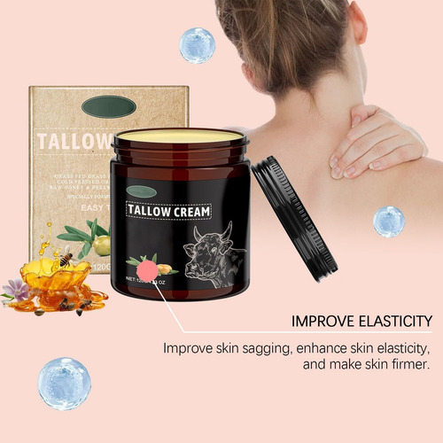 Evil Goods Crema Original, Beef Tallow Cream Organic, Crema