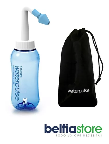 Irrigador Higiene Nasal Waterpulse +300ml +2 Picos Lota+ Sal Color Azul