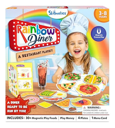 Juego De Cocina Skillmatics Juego De Simulación: Rainbow Din