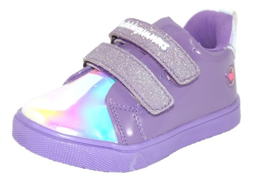 Tenis Niña Moda Comodos Bubble Gummers Jeri Rosa 15-20