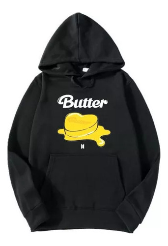 Buzo Canguro Bts Butter Logo Infantil