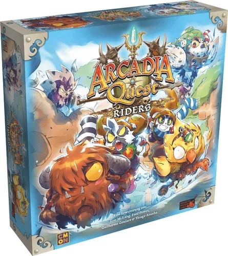 Arcadia Quest Riders Expansao Jogo De Tabuleiro Portugues 