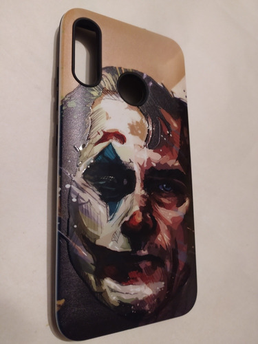 Funda Jocker Moto E6 Plus Mirada Artística Anticaida Doble C