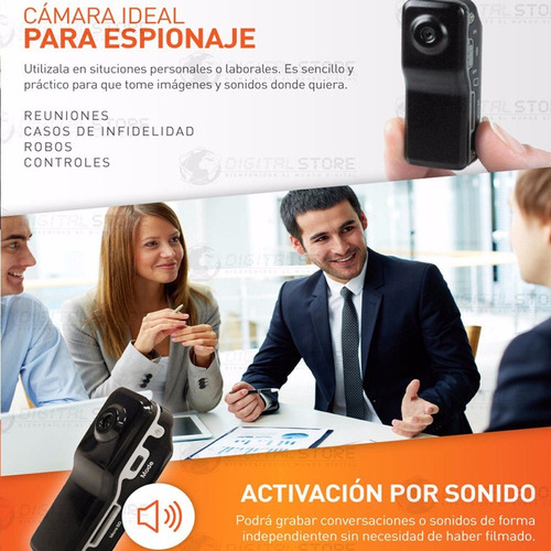 Camara Espia Oculta Mini Seguridad Vigilancia Dvr + Acces