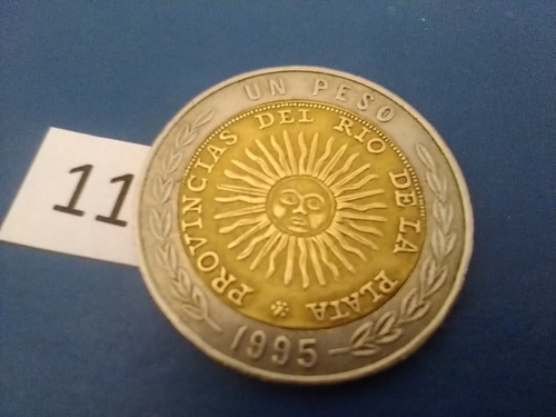 Argentina Un 1 Peso Del 1995 Argentina Monedas De Coleccion