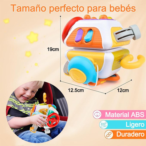 Decahedron Juguete Puzzle Multifuncional Para Bebés