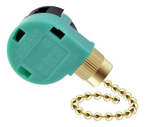 Interruptor De Ventilador De Techo Zing Ear Ze-268s6, 4 Velo