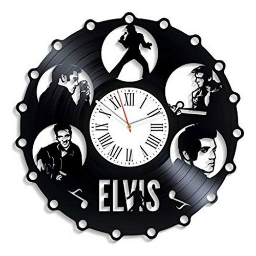 Reloj De Pared Exclusivo Para Fans De Rock'n'roll