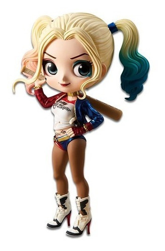 Q Posket Suicide Squad - Harley Quinn (color Especial)