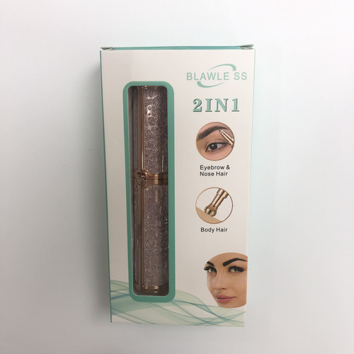 Recortador De Cejas 2 En 1 Con Maquinilla De Afeitar, Que Fu